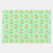 🎄 Sweet-kerstpatroon voor kinderen Inpakpapier Vel (Voorkant 3)