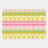 🎄 Sweet-kerstpatroon voor kinderen Inpakpapier Vel (Voorkant 2)