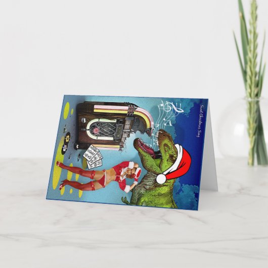 Sweet Kerstsong Kaart (Voorkant)