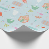 Sweet kerstvakantiebakjes cadeaupapier (Hoek)