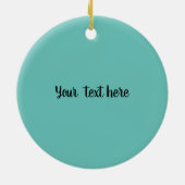 Sweet kerstwijn keramisch ornament (Achterkant)