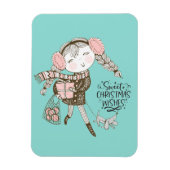 Sweet kerstwijn magneet (Verticaal)