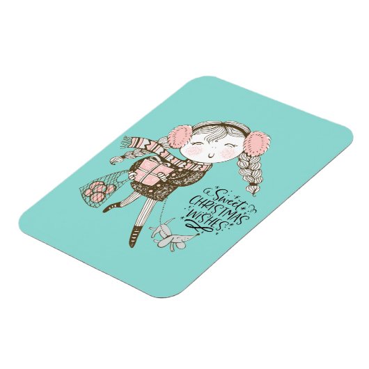 Sweet kerstwijn magneet (Linkerzijde)