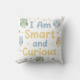 Sweet Kids Curiosity Affirmation Smart Curious Kussen