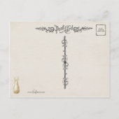 Sweet  Kind, Pasen Bunny & Eieren Briefkaart (Achterkant)