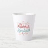 Sweet Kindness Matters Typography Latte Mok (Voorkant)
