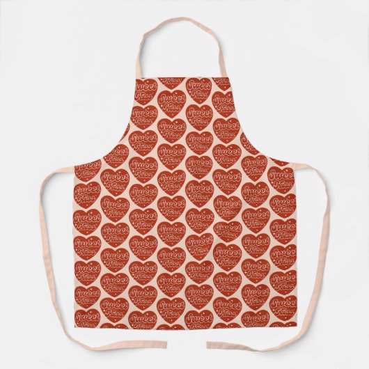 Sweet Kiss Apron Schort (Voorkant)