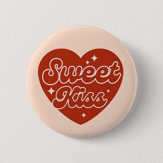 Sweet Kiss Button (Voorkant)