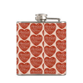 Sweet Kiss Flask Heupfles (Achterkant)
