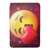 Sweet Kiss Heart Emoji Badmat (Voorkant Verticaal)
