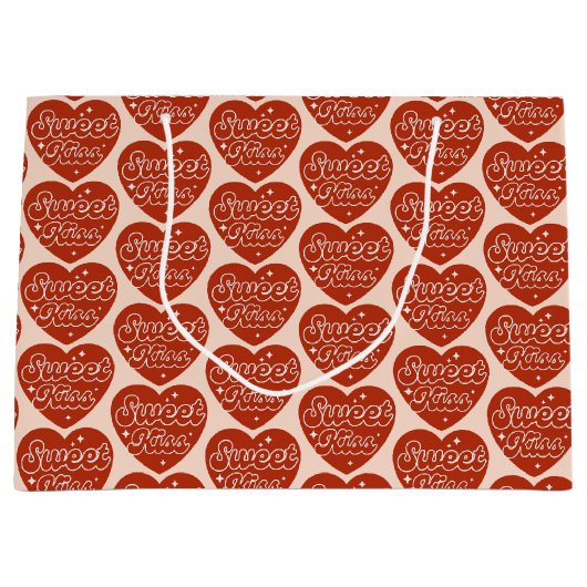 Sweet Kiss Large Gift Bag Groot Cadeauzakje (Voorkant)