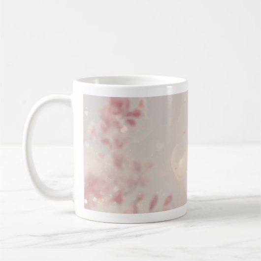 Sweet Kiss Under Love Glow Koffiemok (Links)