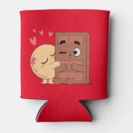 Sweet Kisses Choco Pannenkoek Valentijns Koppels L Blikjeskoeler