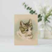 Sweet Kitten Briefkaart (Staand voorkant)