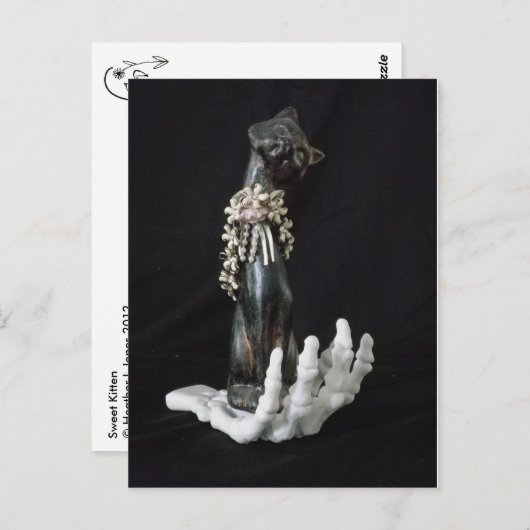 Sweet Kitten Briefkaart (Voorkant / Achterkant)