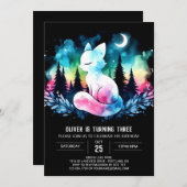 Sweet Kitten Cat Verjaardag Kaart (Voorkant / Achterkant)