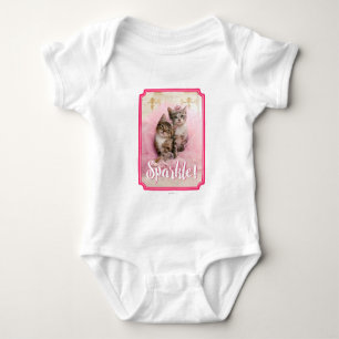 Sweet Kittens in Tiaras en Roze Sparkly Tutu Romper