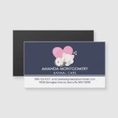 Sweet Kitty Cat Slapen met een groot roze hart (Voorkant / Achterkant)