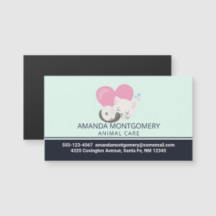 Sweet Kitty Cat Slapen met een groot roze hart