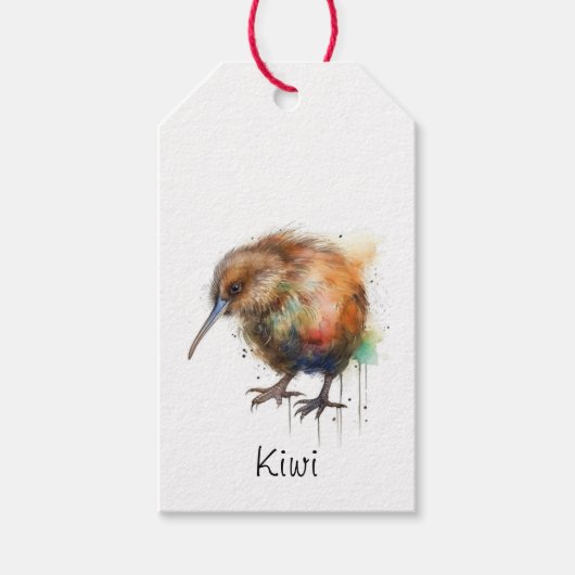 Sweet Kiwi, op maat Cadeaulabel (Voorkant)
