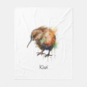Sweet Kiwi, op maat Fleece Deken (Voorkant)