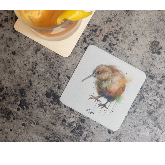 Sweet Kiwi, op maat Glazen Onderzetter