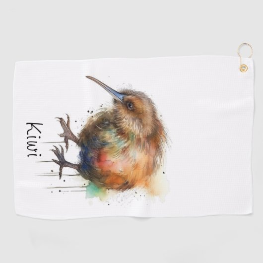 Sweet Kiwi, op maat Golfhanddoek (Horizontaal)