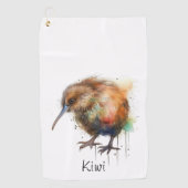 Sweet Kiwi, op maat Golfhanddoek (Voorkant)