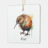 Sweet Kiwi, op maat Keramisch Ornament (Links)