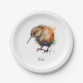 Sweet Kiwi, op maat Papieren Bordje (Voorkant)