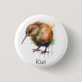 Sweet Kiwi, op maat Ronde Button 3,2 Cm (Voorkant)