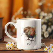 Sweet Kiwi, op maat Tweekleurige Koffiemok