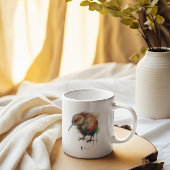 Sweet Kiwi, op maat Tweekleurige Koffiemok