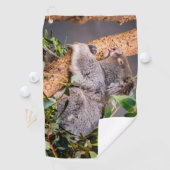 Sweet kleine koala golfhanddoek (Insitu)