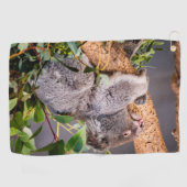 Sweet kleine koala golfhanddoek (Horizontaal)