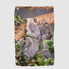 Sweet kleine koala golfhanddoek