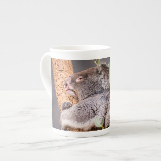 Sweet kleine koala porselein kop (Links)