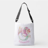 Sweet kleine Mermaid Crossbody Tas (Voorkant)