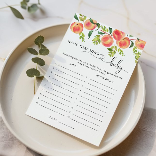 Sweet kleine perziknaam die baby spel met liedjes  (Creator heeft geüpload)