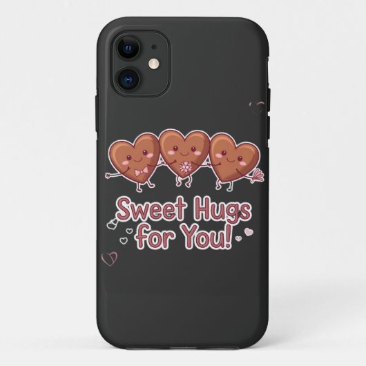 Sweet Knuffels voor jou - Schattigee Valentijn's D Case-Mate iPhone Case (Achterkant)