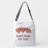 Sweet Knuffels voor jou - Schattigee Valentijn's D Crossbody Tas (Achterkant)
