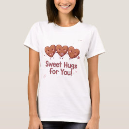 Sweet Knuffels voor jou - Schattigee Valentijn's D T-shirt