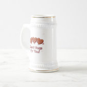 Sweet Knuffels voor u - Schattigee Valentijn's Day Bierpul (Voorkant links)