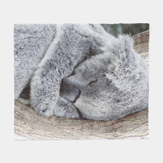 Sweet Koala Fleece Deken (Voorkant (Horizontaal))