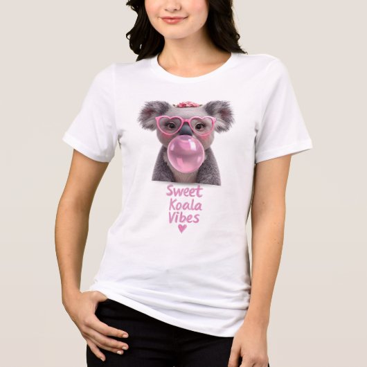 Sweet Koala Vibes T-Shirt (Voorkant)