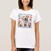 Sweet Lab Puppy T-shirt (Voorkant)