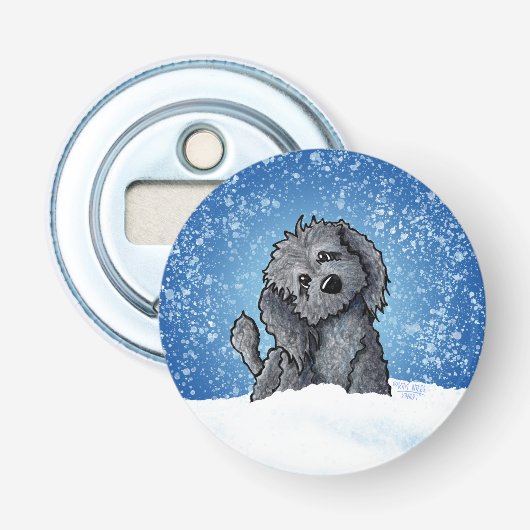 Sweet Labradoodle Bottle Opener (Voorkant)