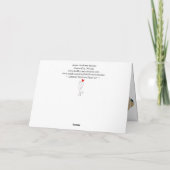 Sweet Labrador Retriever Dog Wenskaart Kaart (Achterkant)