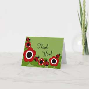Sweet LadyBug Bedankt Opmerking