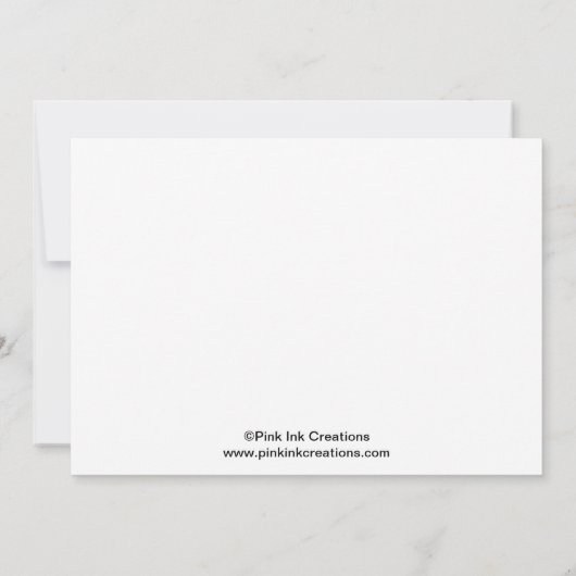 Sweet Ladybug First Birthday Invitation Kaart (Achterkant)